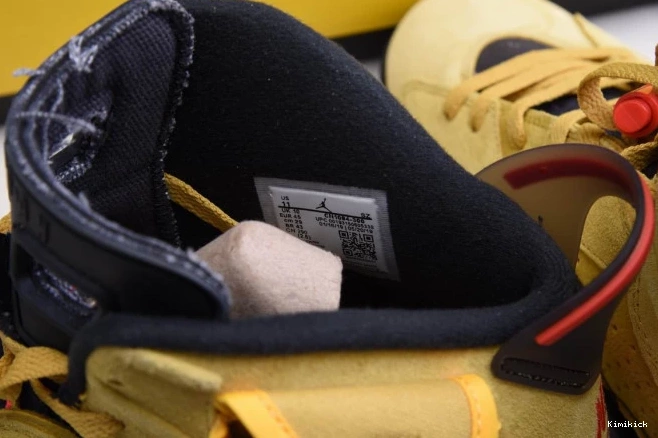 YELLOW Fashionable SCOTT 6 X CN1084- AIR 606 TRAVIS JORDAN 0605